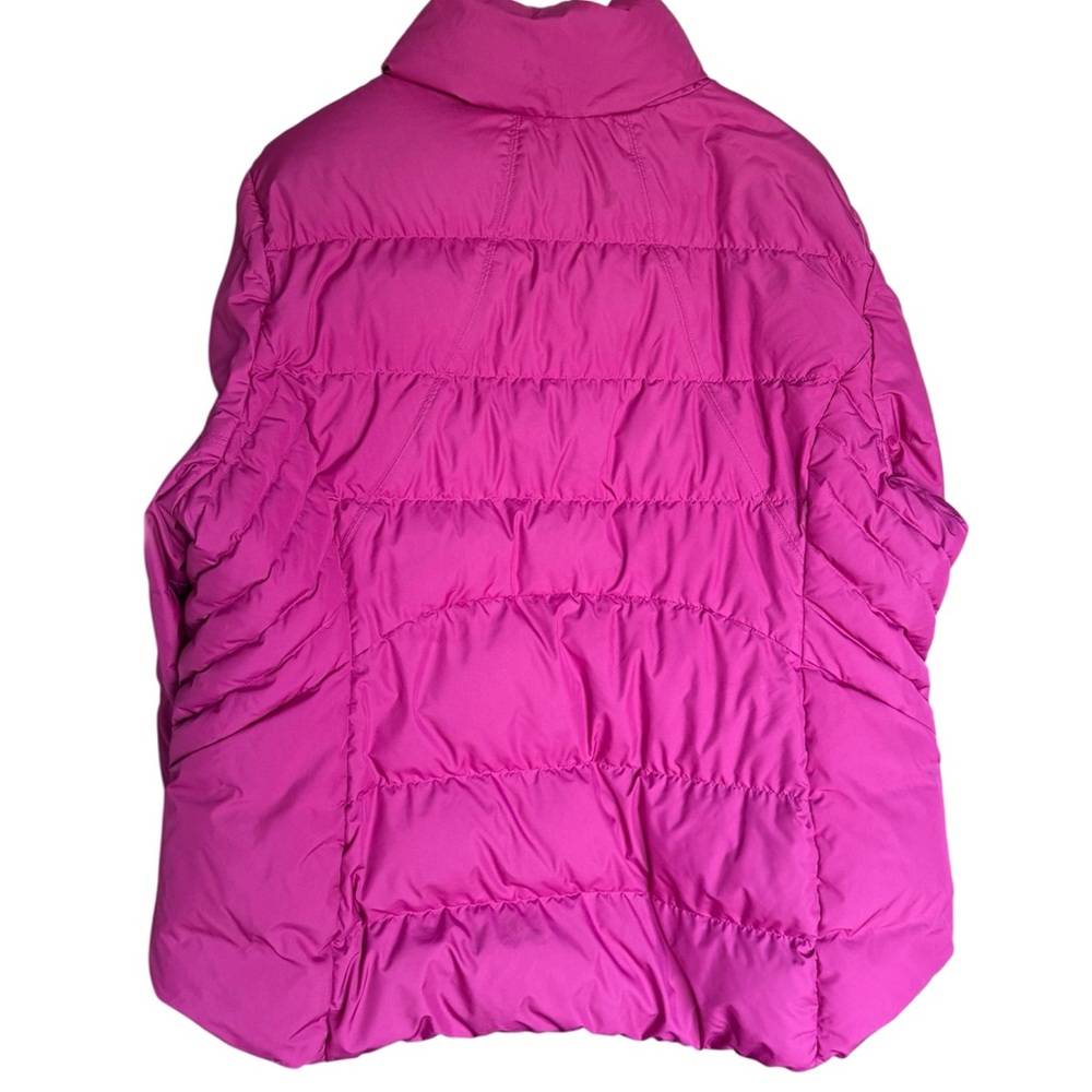 Athleta Magenta Puffer Jacket - Picture 3 of 6